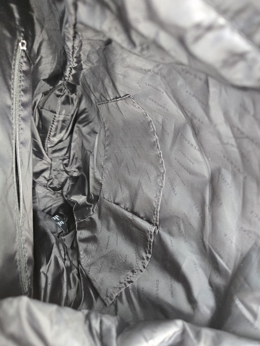 Versace Parfums Black Backpack - Picture 10 of 10